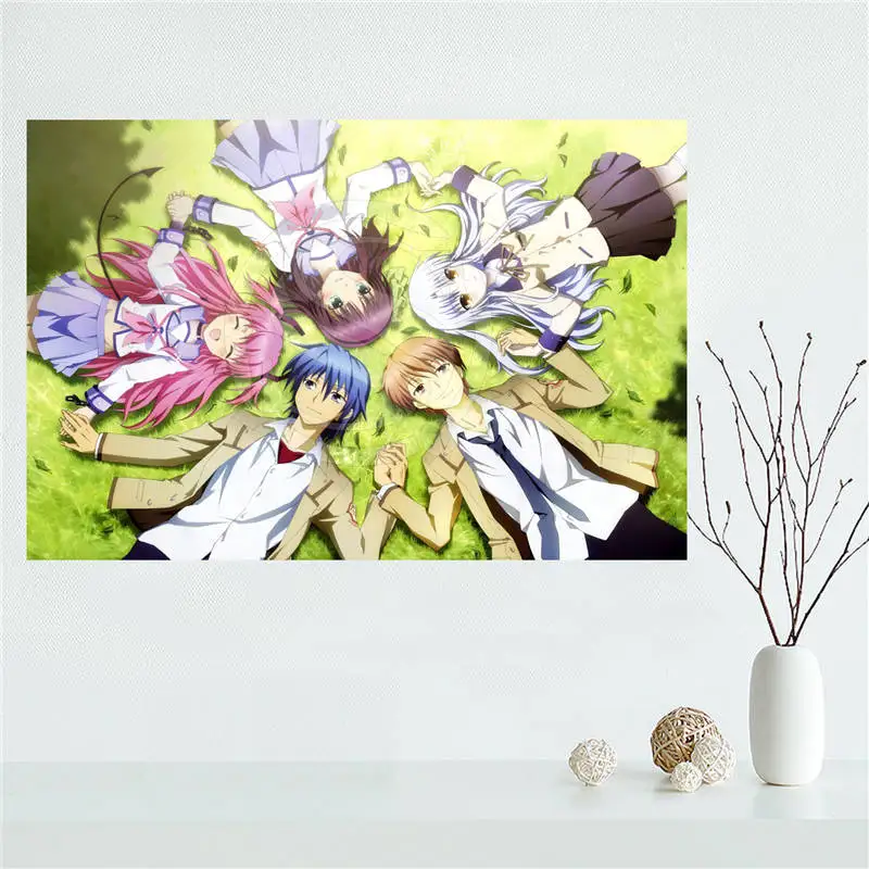 

E#627L42 Custom Clannad Anime Canvas Painting Wall Silk Poster cloth print DIY Fabric Poster free shipping Y37