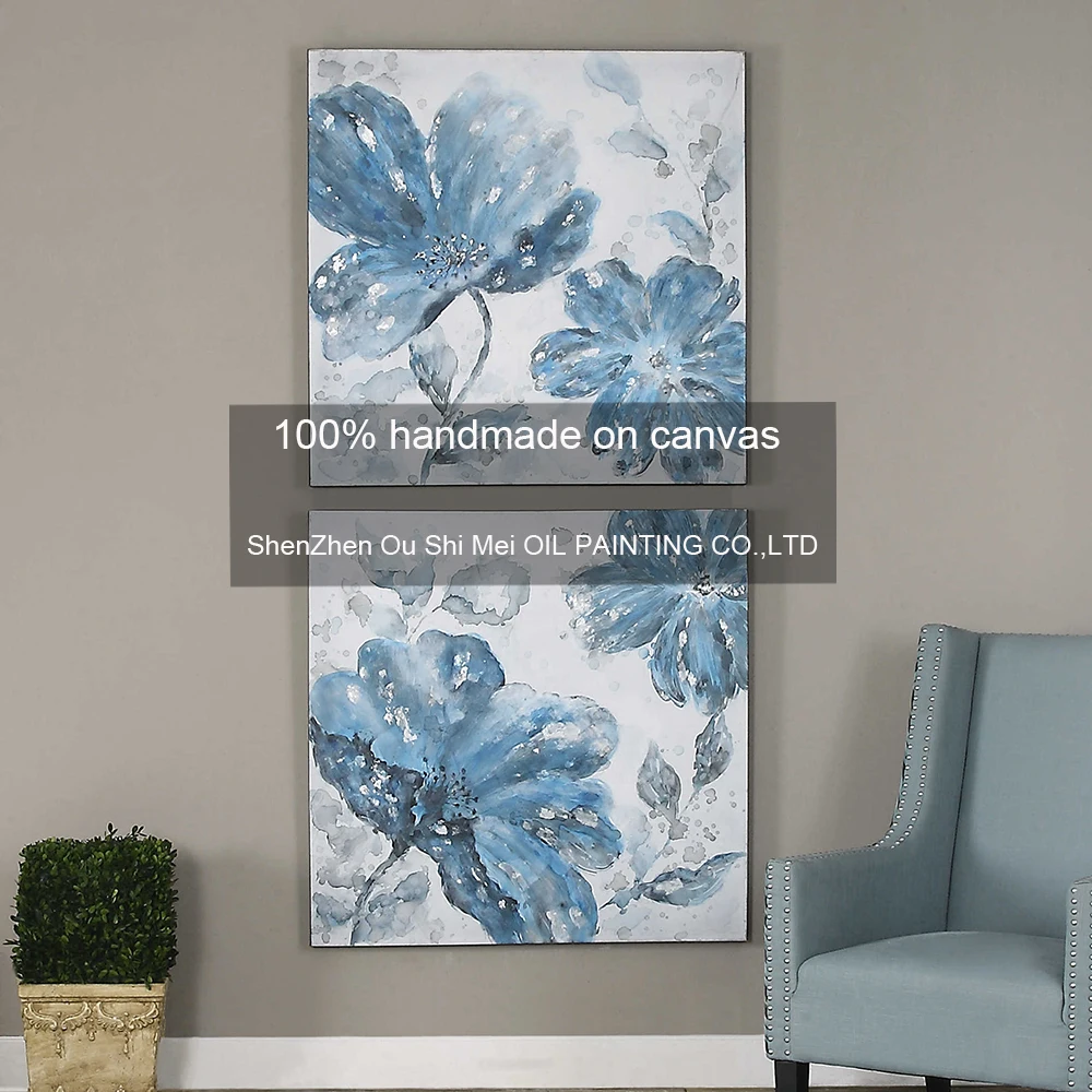 online get cheap oil painting flowers blue -aliexpress online get cheap oil painting flowers blue -aliexpress