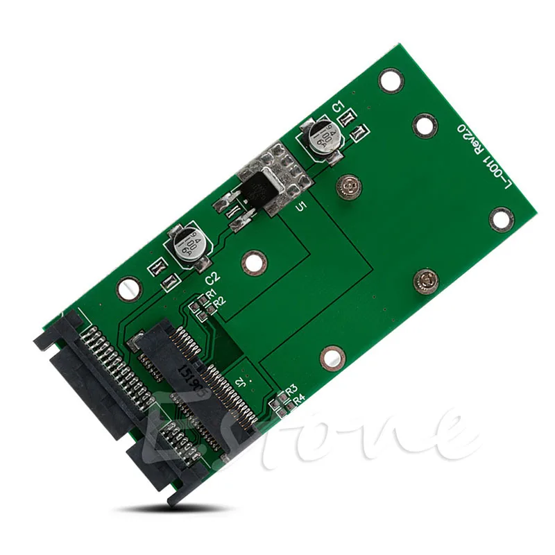 MSATA SSD до 2,5 ''SATA 6,0 Gps адаптер конвертер карты модуль Плата Pad Pcie-L059 горячий