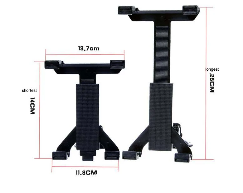 Распродажа! Автомобильный держатель на присоске Подставка Автомобильный подвес для Samsung Galaxy Note для ipad 2 ipad 3 ipad 4 для 7-11 дюймов планшетный ПК