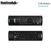2017 Меле F10 deluxe 2.4 ГГц Беспроводной Gaming дистанционного клавиатуры Fly Air Mouse пульт дистанционного управления для Smart Android TV коробок мини-ПК