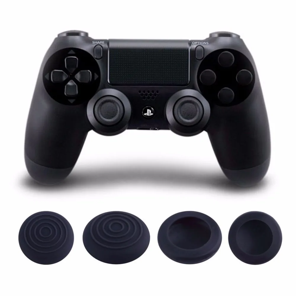 

Analog Thumb Grips 3D Joystick Silicone Cap for PlayStation 4 Controller PS4