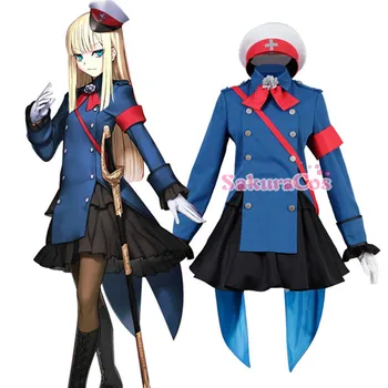 

Fate/Grand Order FGO Si ma yi Halloween cosplay costume blue uniform woman dress full sets