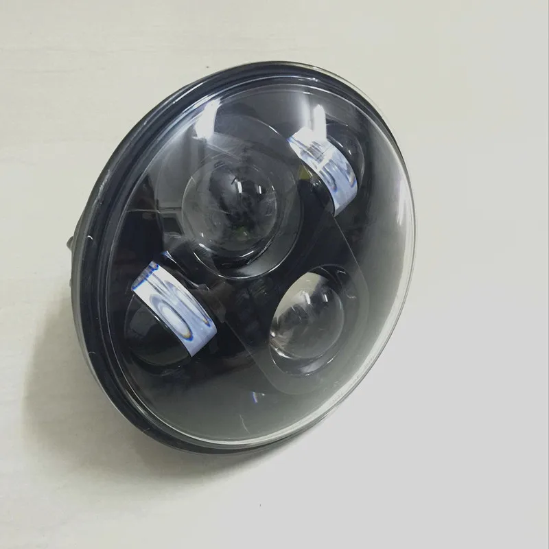 

5.5 Inch Motorcycle Headlight Headlamp 40W 5.5" LED Headlight Motorcycle H4 Low/High Beam DRL Fits most Motorbikes/Metric bikes