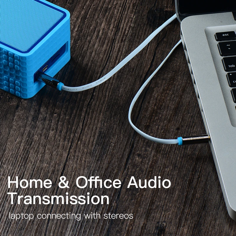 Vention 3 5 мм Aux кабель штекер плоский аудио разъем для наушников Дополнительный вход