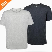 Домашняя мужская футболка Xiaomi COTTONSMITH, летняя, свободная, удобная, можно носить на улице, Пижама, Освежающая, дышащая, для мальчиков, с короткими рукавами