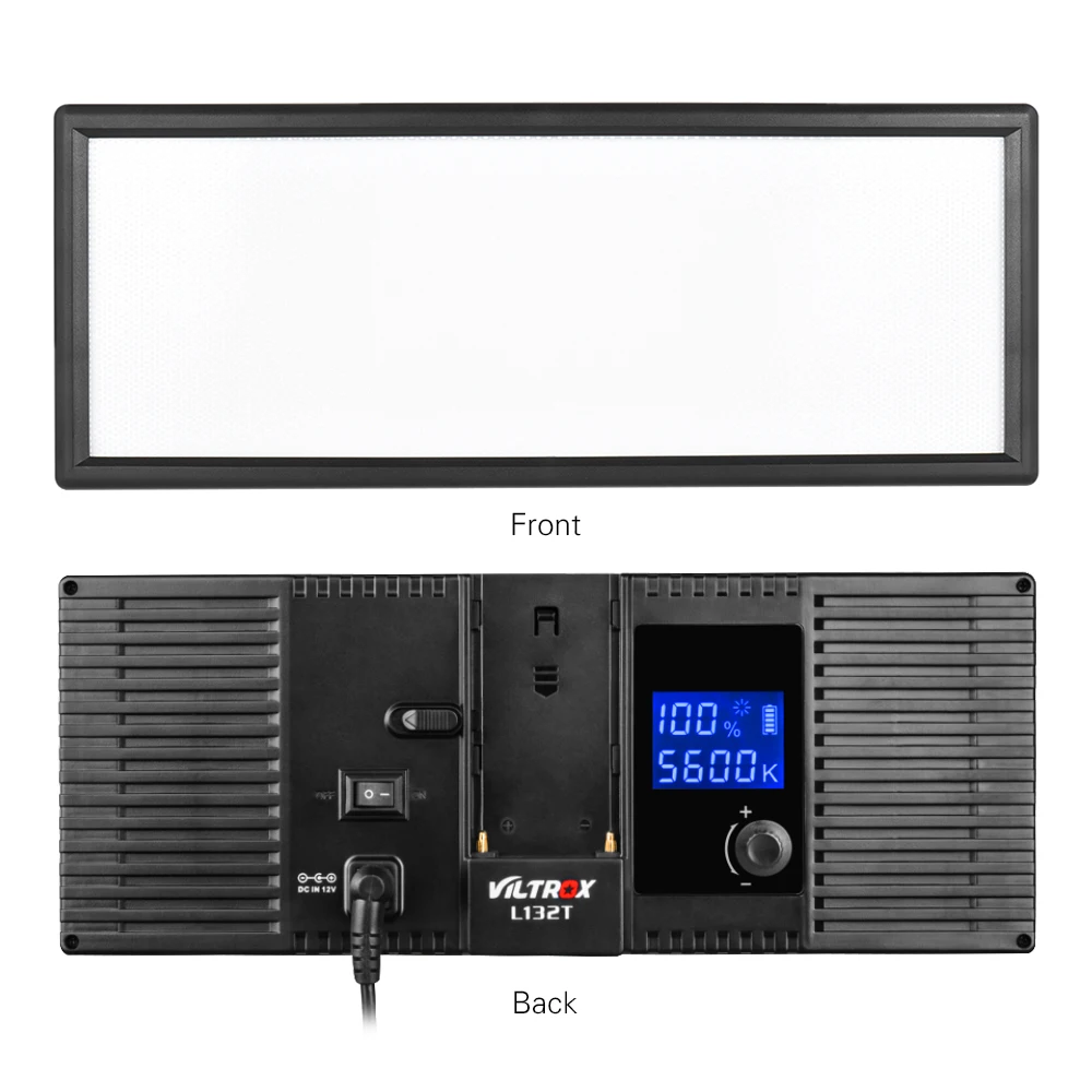 Viltrox 2x L132T 3300 5600K мини светодиодная панель заполнясветильник света для