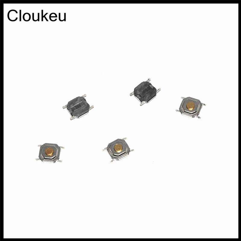 

50Pcs Copper SMD 4x4 Tact Push Button Switch 4*4*1.5MM 1.6/1.7/1.9/2/2.3/2.5/3/3.5/4/4.3/5/6/7/8/9