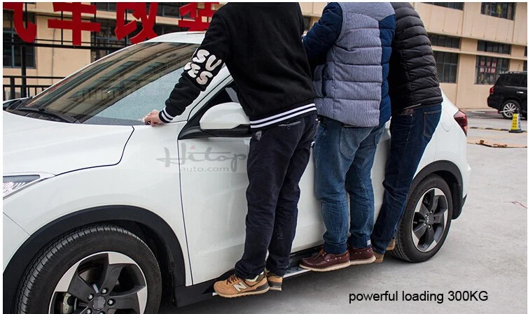 Боковая ступенчатая Беговая плата для Honda HRV VEZEL улучшенный внешний вид модель BM