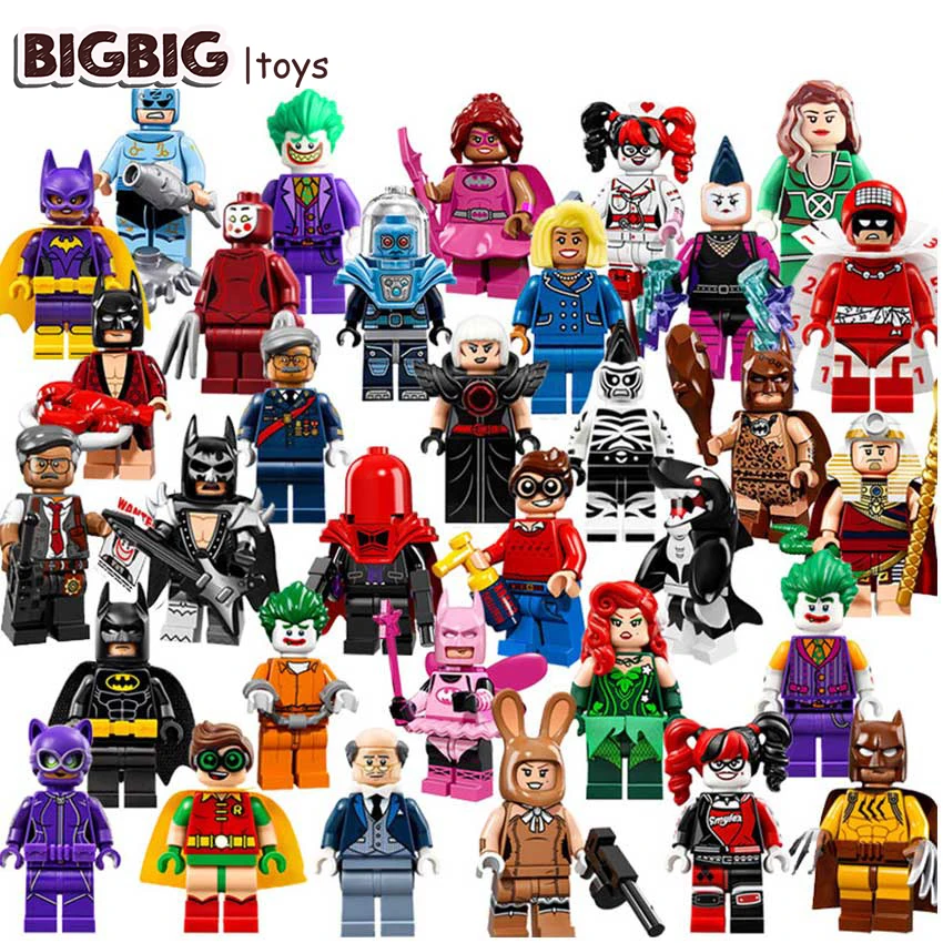 Einzigen-Verkauf-Batman-Joker-Robin-Logan-X-M-nner-Super-Heroes-Bausteine-Figuren-Spielzeug-Kompatibel-Mit