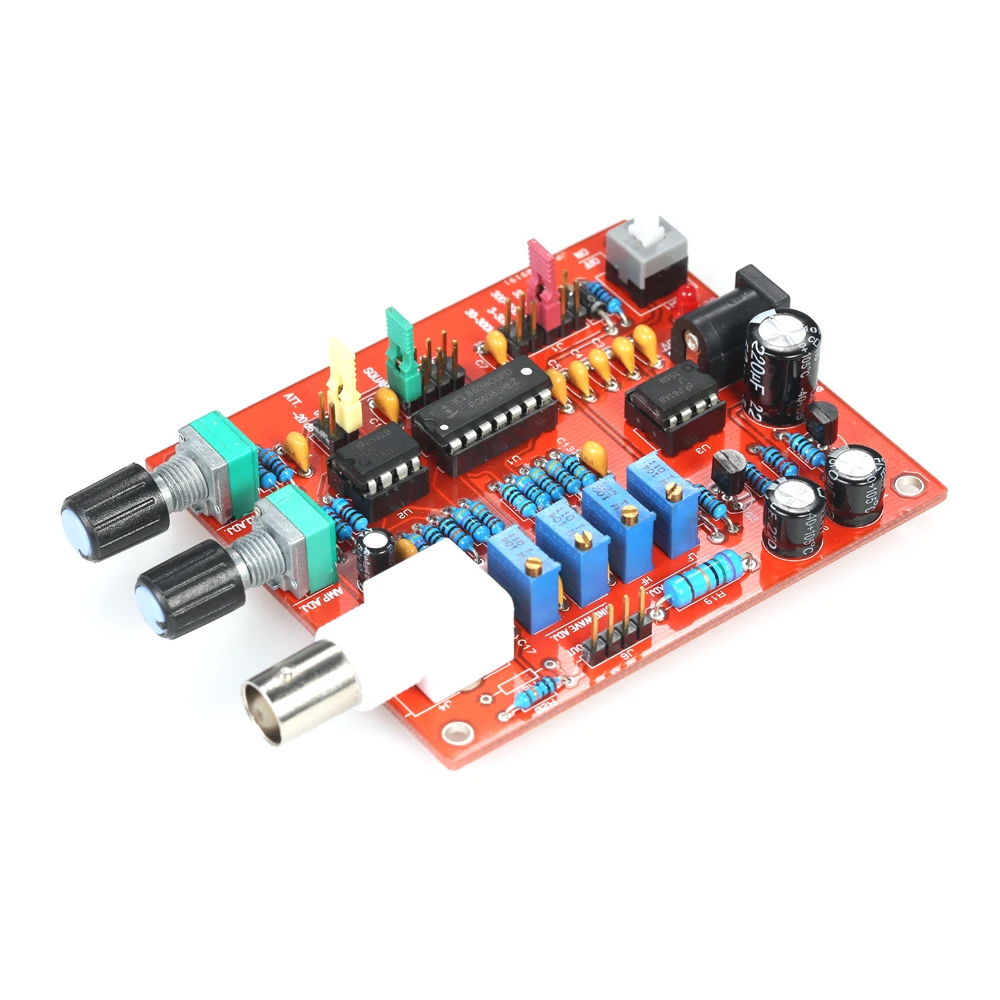 FG8038(ICL8038) Функция генератор сигналов DIY Kit разноцветного квадратного/Треугольники/Синусоидальная волна Выход 3Hz-300 кГц Регулируемая частота амплитуда