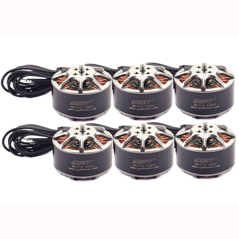 

6pcs GARTT ML4114 330KV Brushless Motor For Multirotor Quadcopter Hexa Helicopter ESC