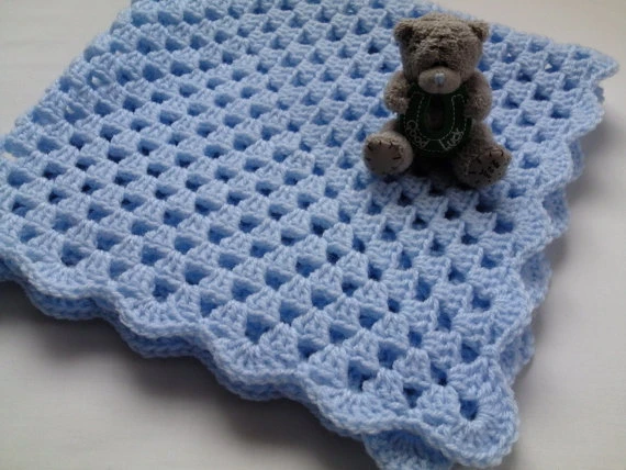 Crochet Baby Blanket Afghan Nursery Bedding Christening Baptism Gift Deken Colcha Coperta Babydecke Manta Couverture Crochet Afghan Blankets Christening Blanketbaby Crochet Afghans Aliexpress