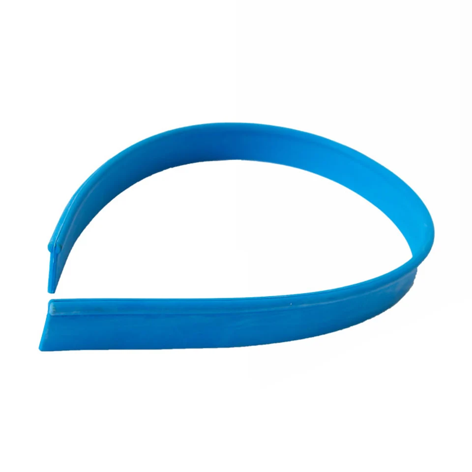 

50cm*2cm Squeegee Blade (rubber blades only-no handle) Blue squeegee rubber 5 pcs/lot whole sale