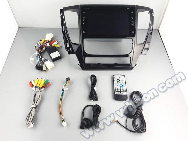 Cheap 8" Capacitive Touch Screen Special Car DVD for Mitsubishi Pajero IV 2015-2018 V80 Facelift with Front DVR Camera Support 1