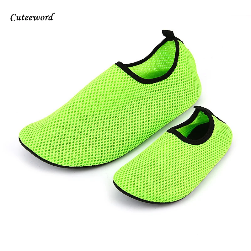 

Children snorkeling shoes summer skin care diving beach socks boys swimming breathable beach shoes for girls mesh shoes big size