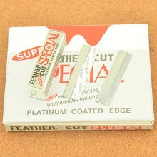 100 шт безопасные волосы Парикмахерская бритва ножи из нержавеющей стали соскабливание бровей лезвия для лица для женщин Shaper бритва лезвия HD0001