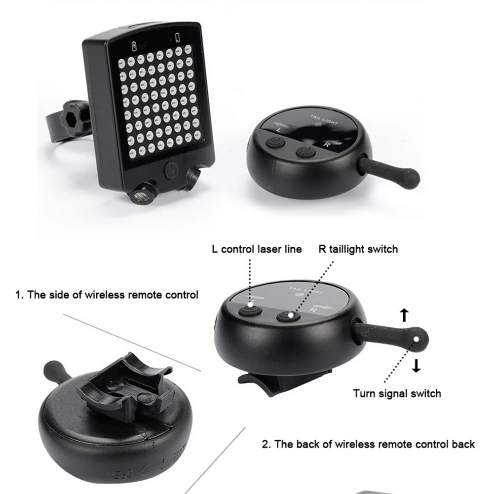 Excellent Remote Control USB Charger MTB Bike Bicycle Light Automatic Direction Indicator Taillight Safety Warning Light Bike Night Light 15 Excellent Remote Control USB Charger MTB Bike Bicycle Light Automatic Direction Indicator Taillight Safety Warning Light Bike Night Light 15