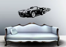 Car wall stickers vinyl decal sports car racing retro tattoo, handsome home living room, garage, car wash shop decoration QC27 vinyl wall stickers formula one racing sports car enthusiasts youth room shool dormitory home decoration wall decal 2ce15