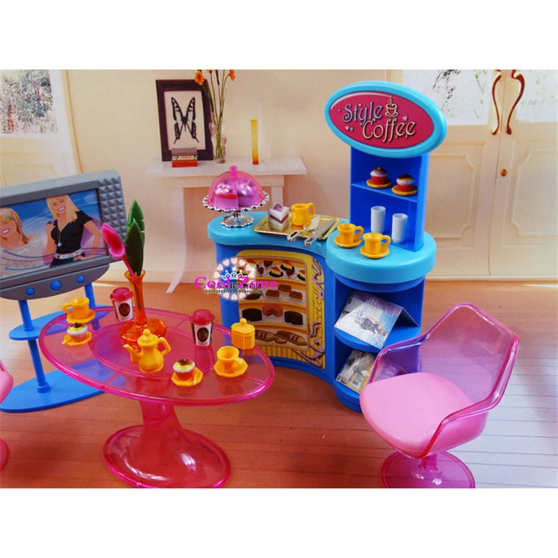 barbie coffee shop toy