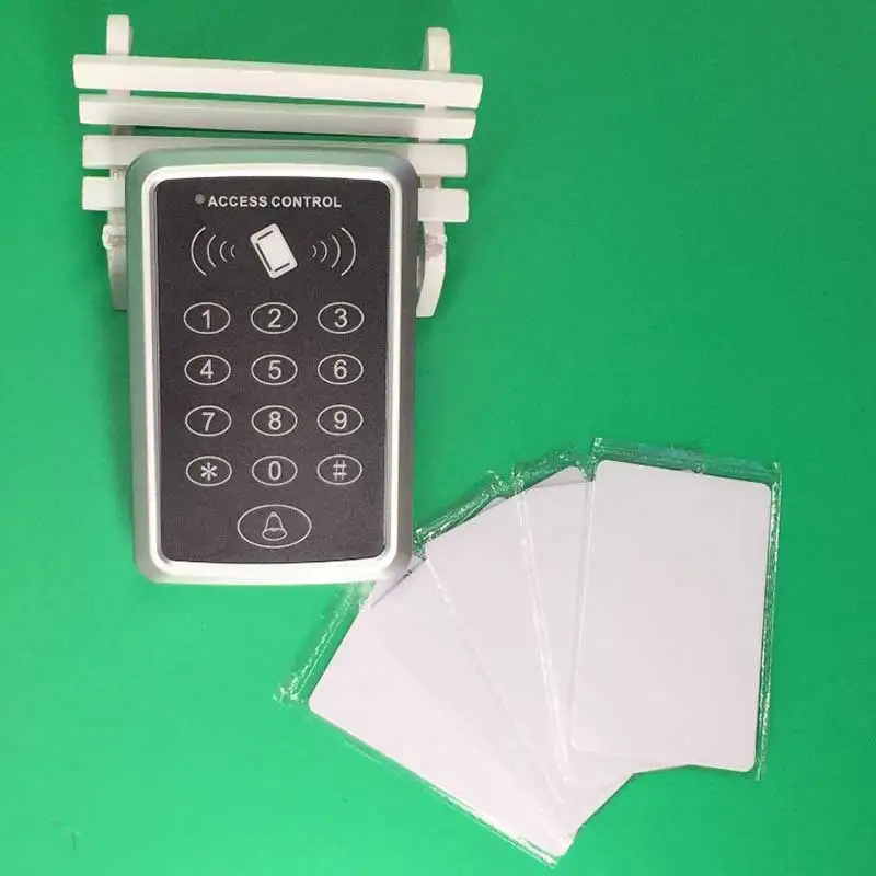 

Free shipping 13.56mhz IC M1 Card Access Control IC Proximity Door Access Control System Keypad Access Control Door System