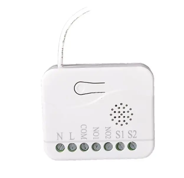 868.42MHZ only Wireless Z-Wave insert module smart switch TZ74 with dual relay switch for light control