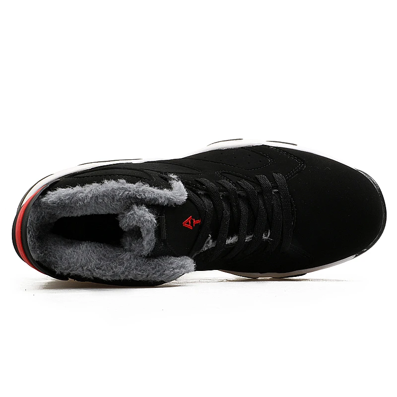 Winter Comfortable Warm Plush Mens Basketball Shoes High Air Cushioning Men Retro Trainer Sneakers Youth Boys Sports Snow Boots Winter Comfortable Warm Plush Mens Basketball Shoes High Air Cushioning Men Retro Trainer Sneakers Youth Boys Sports Snow Boots