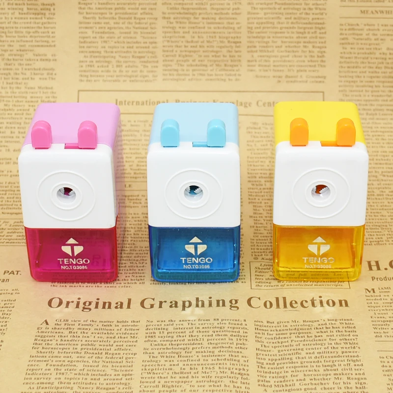 

1pcs mechanical parts manual pencil sharpener stationery office school supplies