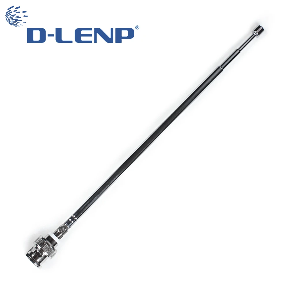 

Dlenp DVB-T Antenna 7 sections 72cm length Radio Scanner VHF UHF TV BNC Male Telescopic Antenna HDTV Digital Freeview Antenna