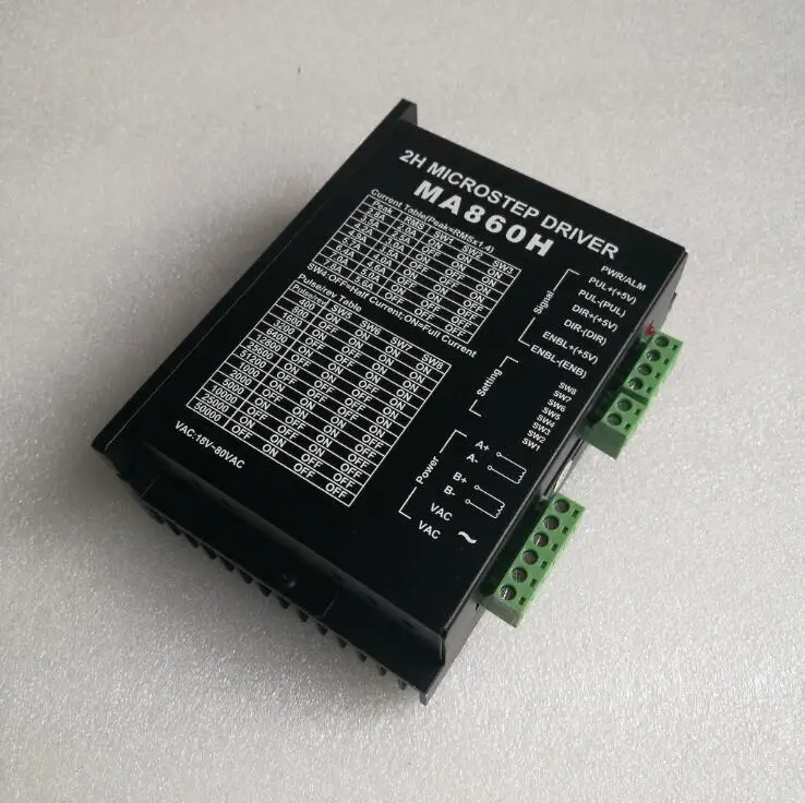 Драйвер шагового двигателя H8600 2 6-7A 24 В-70 В постоянного тока Microstep 256 драйвер вместо