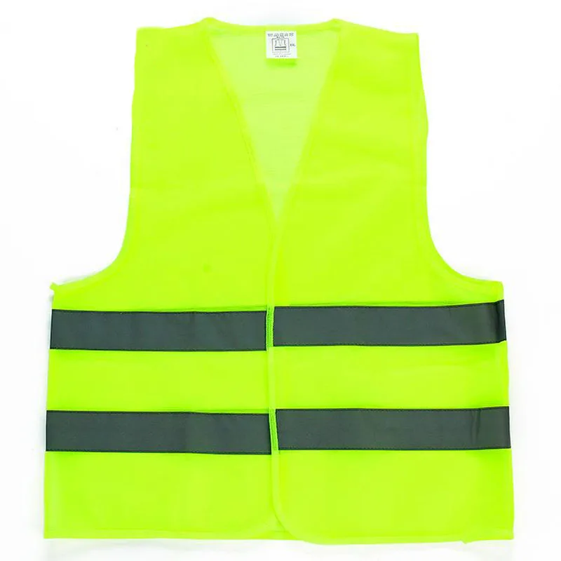 

Reflective Safety Warning Vest Working Clothes Reflectante Chaleco Day Night Protective Vest For Cycling Outdoor Traffic YFZ001