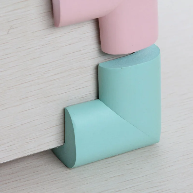 MOTOHOOD 10pcs Kids Baby Soft Safety Table Corner Edge Guard Protection Cover Children Multicolor Edge & Corner Guards (6)