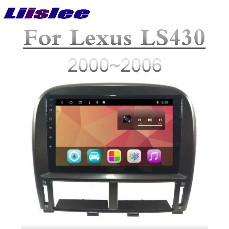 For Lexus LS LS430 XF30 For Toyota Celsior 2000~2006 Liislee Car Multimedia Player NAVI Screen CarPlay Radio Maps GPS Navigation 4