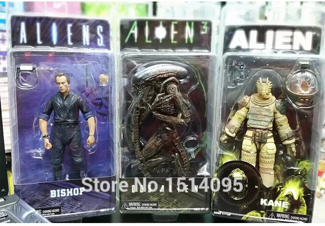 NECA Alien VS Predator KANE DOG ALIEN BISHOP ПВХ фигурка Коллекция Модель игрушки " 18 см