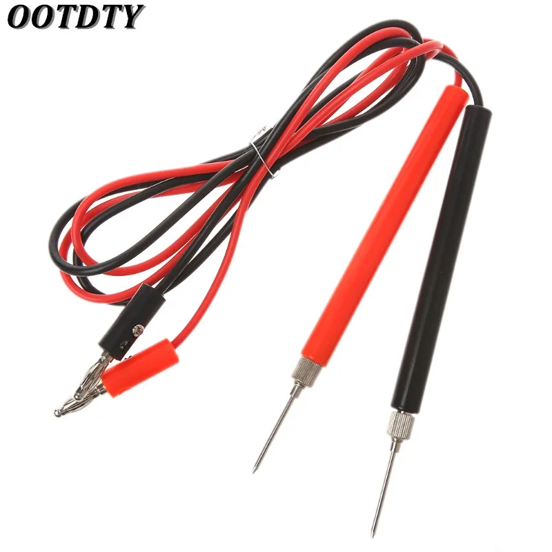 

OOTDTY Ultra Fine Universal Probe Test Leads Cable Multimeter Meter Manipulation Table Pen Test SY2