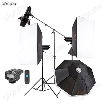 

SPIRIT 400 High speed flash dynamic shooting High performance studio three lamp set Photo Studio kit CD50 T02