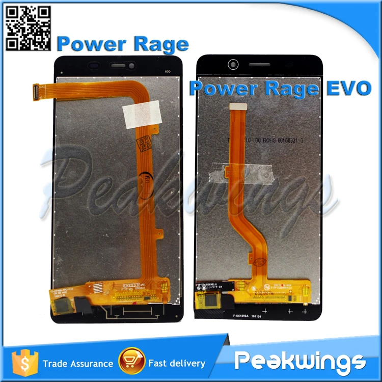 

LCD For Highscreen Power Rage Touch Panel Digitizer Screen For Highscreen Power Rage EVO LCD Display Screen Assembly