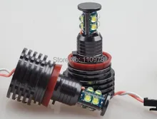 Canbus Compatibale Error Free 80W 2700LM CREE Chips T6 XML U2 LED Angel Eye Halo Marker Light For BMW E92 E93 Car Bulbs