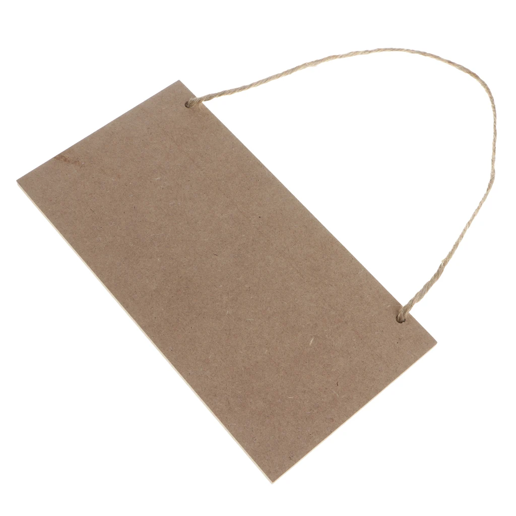 Wooden Hanging Board Rectangle With Quiet Please Fairies Are Sleeping Sign Home Bedroom Door In front Decor High Quality 