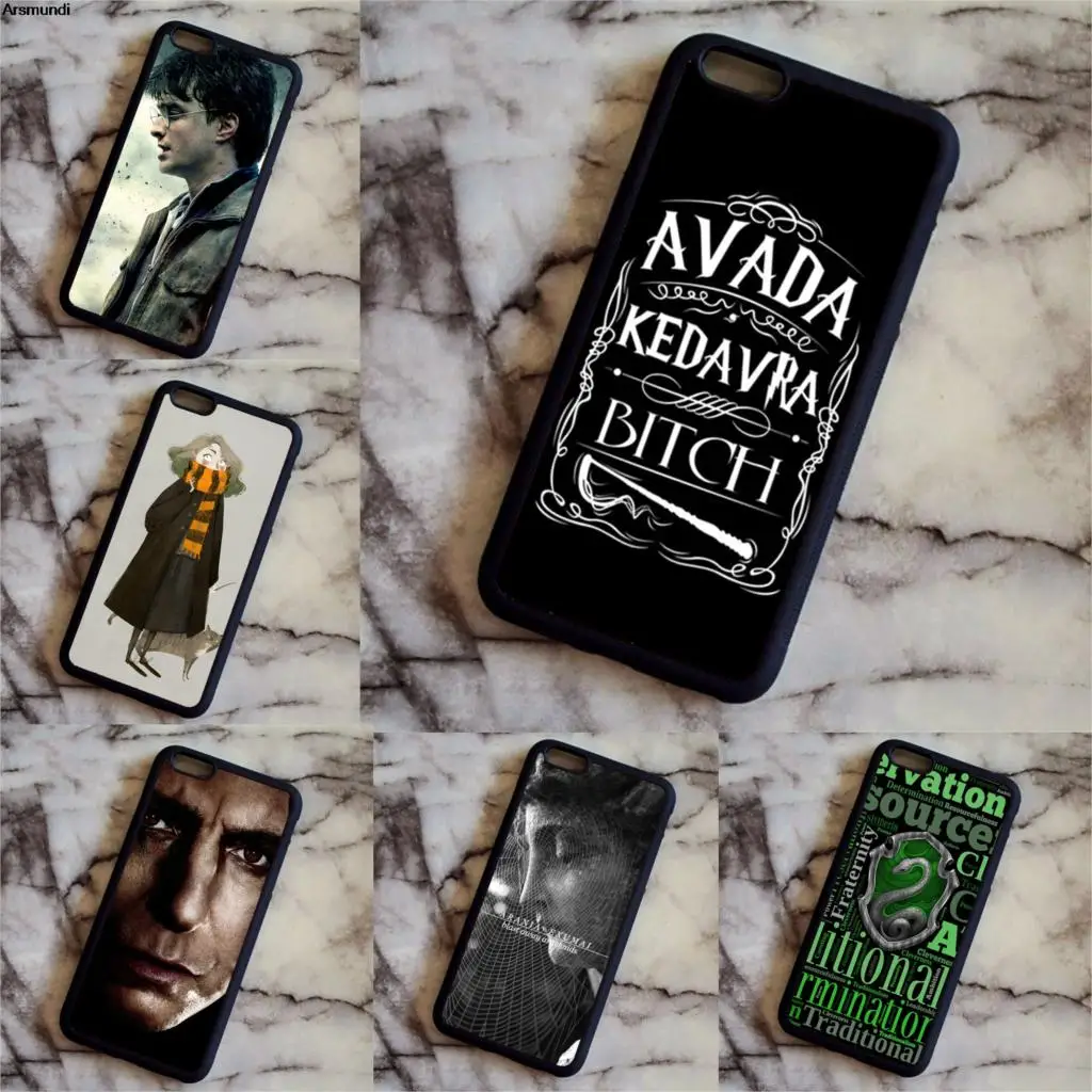 

Arsmundi Avada Kedavra bitch shirt to Harry Potter Bellatrix Lestrange Wanted Poster for iPhone Case Soft TPU Rubber Silicone