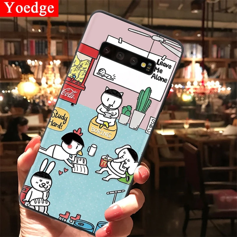 

3D Embossed Comic Funda For Samsung Galaxy A50 A30 A40 A70 A10 A20 A20E A60 M10 M20 M30 S6 S7 Edge S8 S9 S10 Plus S10E TPU Case
