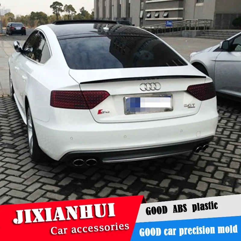 

For Audi A5 Spoiler 2007-2014 Audi A5 C Spoiler ACKXV ABS plastic Material Car Rear Wing Color Rear Spoiler