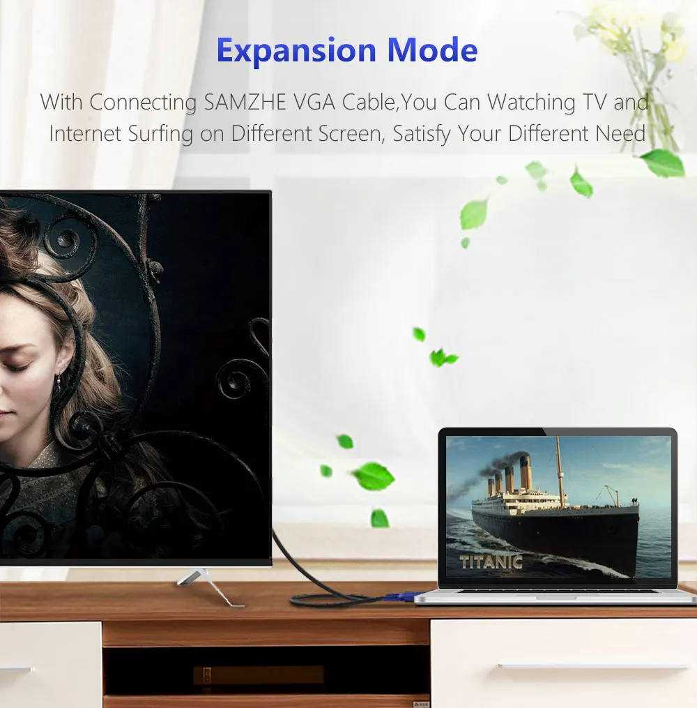 SAMZHE 1080P VGA кабель папа-папа 3+ 6 Pin VGA D-SUB для HDTV мультимедийный дисплей 1,5 м 3 м 5 м 10 м 15 м 20 м 30 м