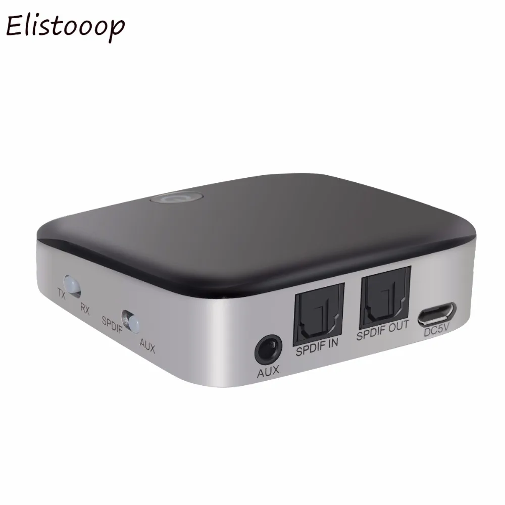 Новый Bluetooth беспроводной передатчик приемник аудио адаптер оптический Toslink/SPDIF/3 5