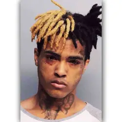 Новый XXXTentacion пользовательский рэп хип хоп Музыка-шелк арт постер настенный Sicker украшения подарок