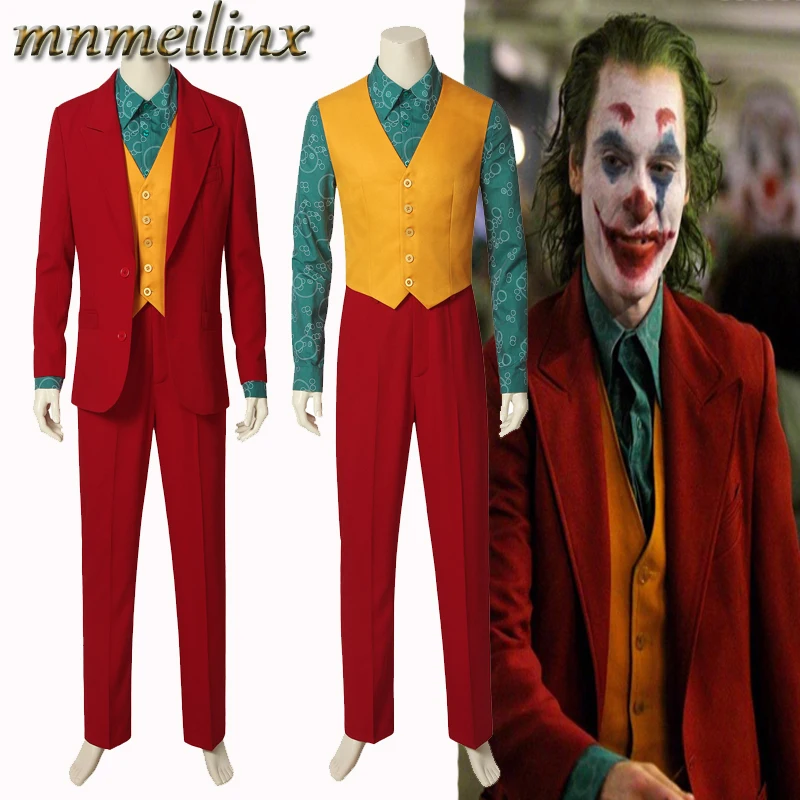 2019 Batman Joker Cosplay Joaquin Costume Cosplay Uniform Halloween ...