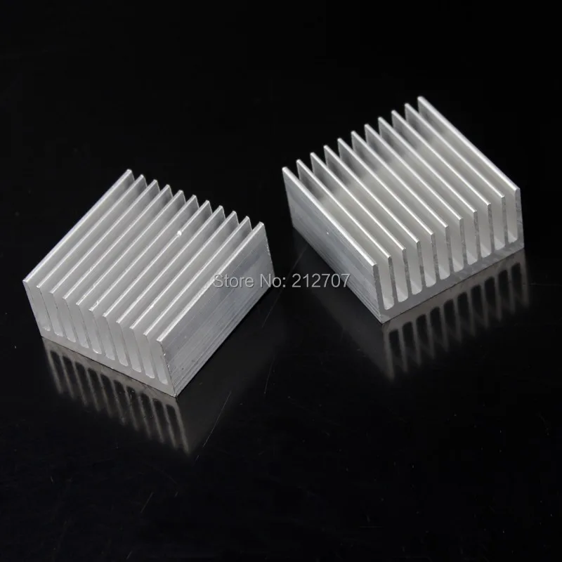 Cooler de Dissipador de Calor de Alumínio 20 Peças 40*40*20 mm 40 mm Dissipador de Calor Barbatana de Resfriamento para Luz Led Chip ic 40x40x20 mm - Imagem 3