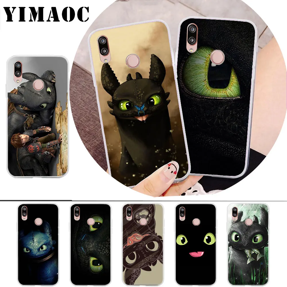 

YIMAOC Toothless Train Your Dragon Soft Case for Huawei Honor 8 8X 8C 9 10 lite 6A 7A Pro 7C 7X Cover