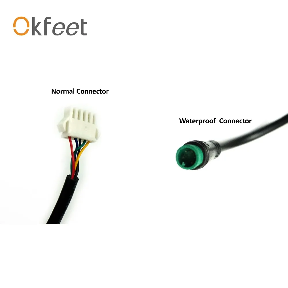 Okfeet в, 36 В, 48 В, Дисплей для электрического велосипеда интеллигентая(ый) светодиодный 880 Управление Панель Дисплей Запчасти для электровелосипедов KT Kkunteng