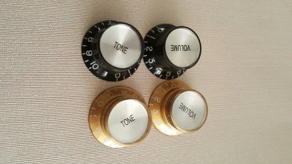 

1 Piece Hanmosen Black Electric Guitar Control Knobs V-T MADE IN KOREA